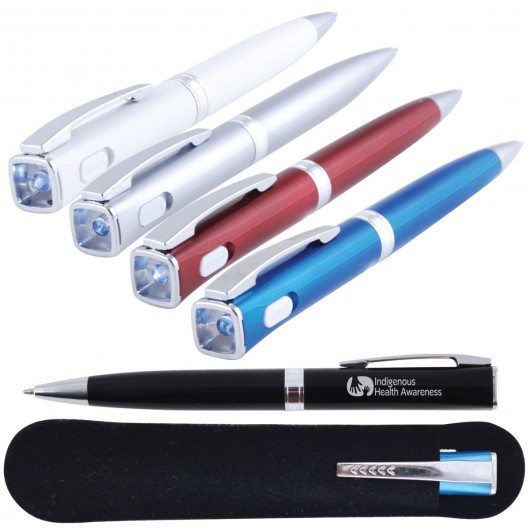 Promotional Mars LED Torch Pens